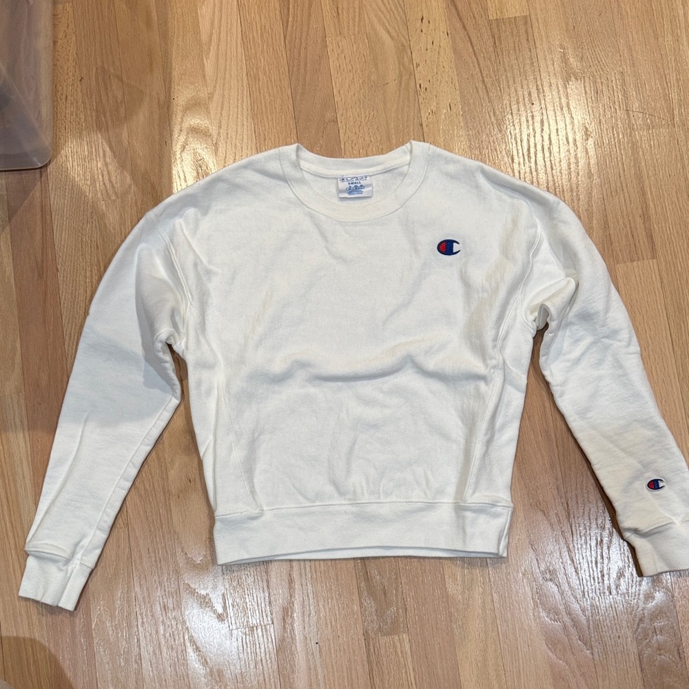 Champion Ivory Crewneck Sweatshirt